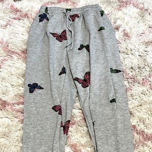Rue21 butterfly sweatpants